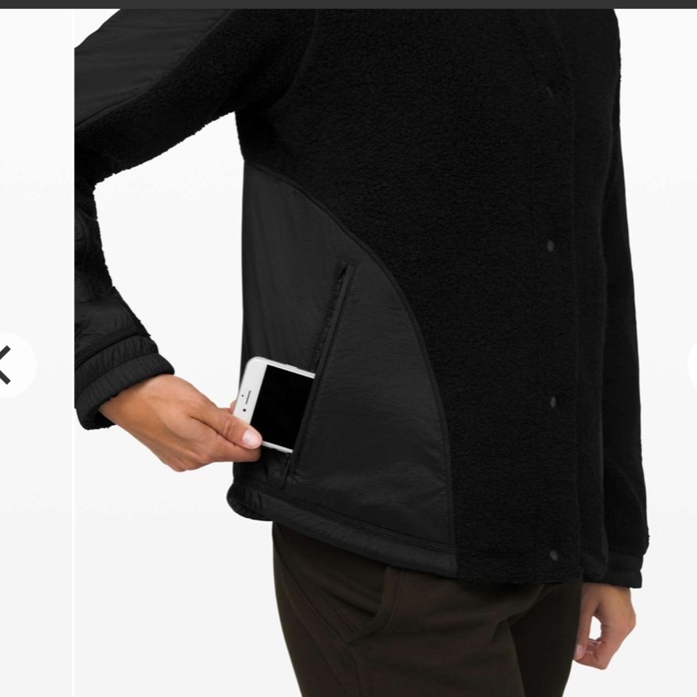 Lululemon Go Cozy Jacket Black Size 4 - Picture 2 of 11